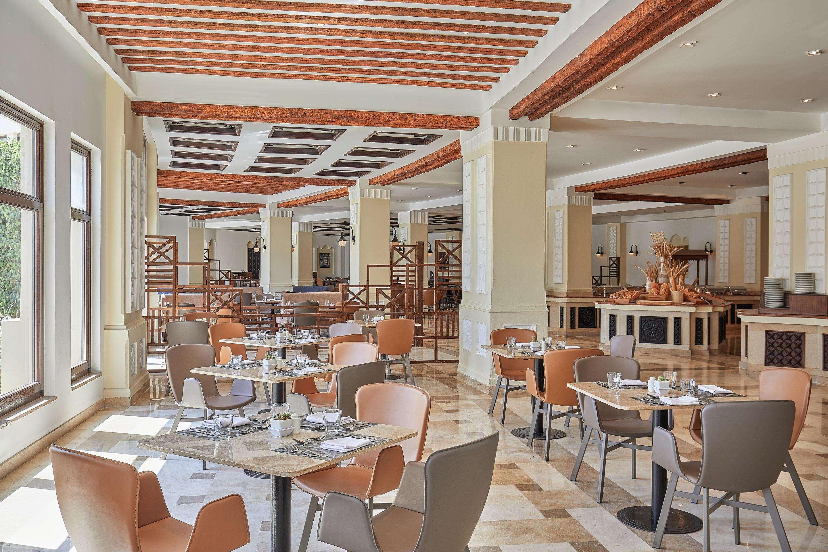 Steigenberger Aldau Beach Hotel Hurgada Dış mekan fotoğraf The restaurant